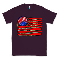 Plum leopard baseball flag5 Classic Tee - JahusDesignShop