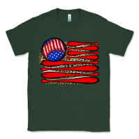 Sports Green leopard baseball flag5 Classic Tee - JahusDesignShop