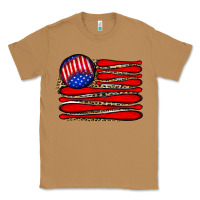 Toasted Coconut leopard baseball flag5 Classic Tee - JahusDesignShop