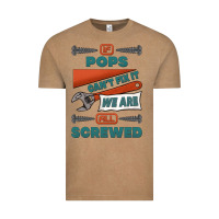 Vintage Coffee if pops can't fix it we are all screwed Vintage Tee - Jasminsmagicworld
