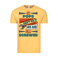 Vintage Mustard if pops can't fix it we are all screwed Vintage Tee - Jasminsmagicworld