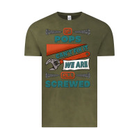 Vintage Olive if pops can't fix it we are all screwed Vintage Tee - Jasminsmagicworld