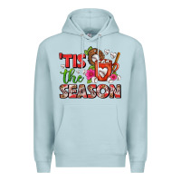 Blue Mist tis the season baseball coffee mug Premium Hoodie - FaDigitalArtStudio