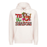 Pale Pink tis the season baseball coffee mug Premium Hoodie - FaDigitalArtStudio