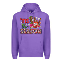Purple tis the season baseball coffee mug Premium Hoodie - FaDigitalArtStudio