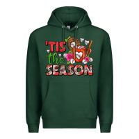 Sports Green tis the season baseball coffee mug Premium Hoodie - FaDigitalArtStudio