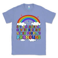 Colony Blue it's a beautiful day to respect other people's pro Classic Tee - Artiststas