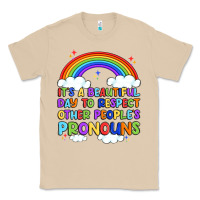 Mushroom it's a beautiful day to respect other people's pro Classic Tee - Artiststas