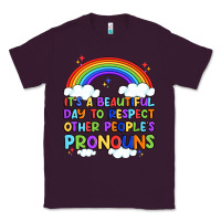 Plum it's a beautiful day to respect other people's pro Classic Tee - Artiststas