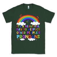 Sports Green it's a beautiful day to respect other people's pro Classic Tee - Artiststas