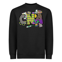 Black cna mardi gras certified nursing assistant Heavyweight Sweatshirt - CowGirlArtShop