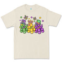 Bone mardi gras bead dogs Premium Tee - MaliasSmallBusiness