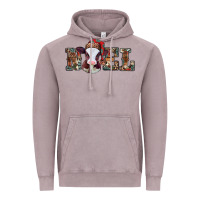 Vintage Zinc western christmas baby cow noel Vintage Hoodie - Jasminsmagicworld