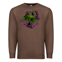 Chestnut halloween patch Premium Sweatshirt - BundleAndBundleShop
