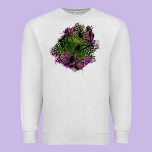 Halloween Patch Premium Sweatshirt Designed By Bundleandbundleshop