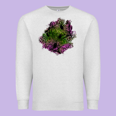 Halloween Patch Premium Sweatshirt Designed By Bundleandbundleshop