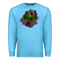 Ocean Blue halloween patch Premium Sweatshirt - BundleAndBundleShop