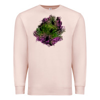 Pale Pink halloween patch Premium Sweatshirt - BundleAndBundleShop