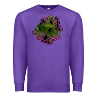 Purple halloween patch Premium Sweatshirt - BundleAndBundleShop