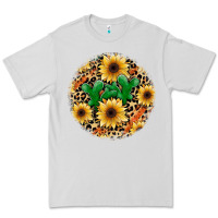 Dove Grey leopard cactus sunflower Premium Tee - JahusDesignShop