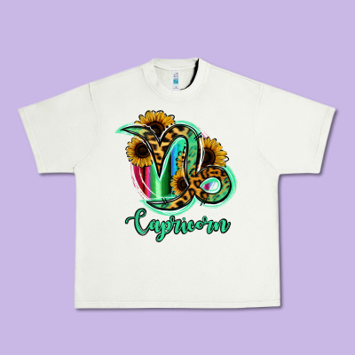 Capricorn Zodiac Urban Heavy Tee Designed By Bettercallsaul