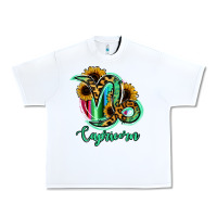 White Capricorn Zodiac Urban Heavy Tee - Bettercallsaul