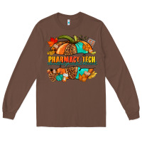 Chestnut pharmacy tech pumpkin Long Sleeve Tee - NancyCooperArtShop