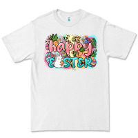White Happy Easter Premium Tee - NancyCooperArtShop