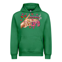 Emerald Not Today Cupid Urban Hoodie - CowhideDigitalArt