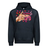 Navy Not Today Cupid Urban Hoodie - CowhideDigitalArt