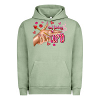 Pigment Oil Green Not Today Cupid Urban Hoodie - CowhideDigitalArt