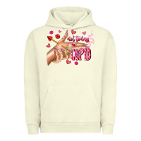 Pigment Pistachio Not Today Cupid Urban Hoodie - CowhideDigitalArt