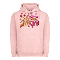 Pigment Salmon Not Today Cupid Urban Hoodie - CowhideDigitalArt