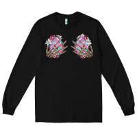 Black easter hands skeleton Long Sleeve Tee - Jasminsmagicworld
