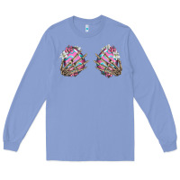 Colony Blue easter hands skeleton Long Sleeve Tee - Jasminsmagicworld