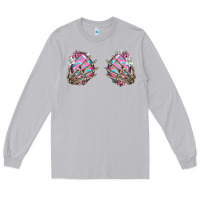 Moon Dust easter hands skeleton Long Sleeve Tee - Jasminsmagicworld