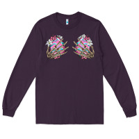 Plum easter hands skeleton Long Sleeve Tee - Jasminsmagicworld