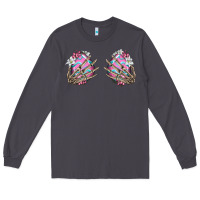 Smoke easter hands skeleton Long Sleeve Tee - Jasminsmagicworld