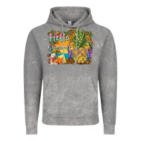 Cloud Rock hello summer pineapple Vintage Hoodie - BarkalooDesign