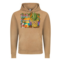 Vintage Camel hello summer pineapple Vintage Hoodie - BarkalooDesign