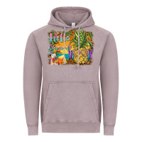 Hello Summer Pineapple Vintage Hoodie | Teevron