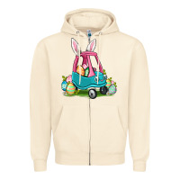 Sandshell Easter toddler car Zipper Hoodie - OliviaCreatesArt