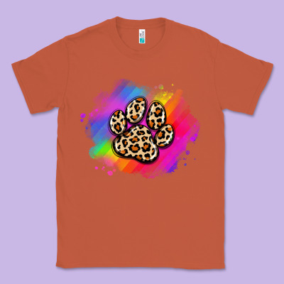 Pride Dog Paw Classic Tee Designed By Artiststas