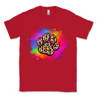 Red pride dog paw Classic Tee - Artiststas