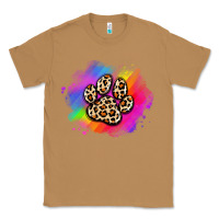 Toasted Coconut pride dog paw Classic Tee - Artiststas