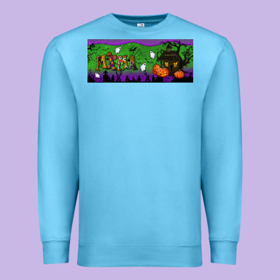 Halloween Mama 15 Oz Mug Premium Sweatshirt Designed By Bundleandbundleshop