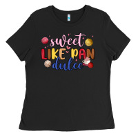 Black sweet like pan dulce Ladies Tee - MaliasSmallBusiness