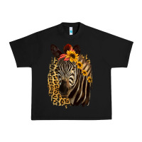 Black Zebra With Sunflowers Urban Heavy Tee - Bettercallsaul