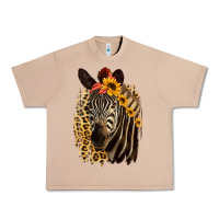 Burro Zebra With Sunflowers Urban Heavy Tee - Bettercallsaul