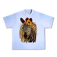 Grape Ice Zebra With Sunflowers Urban Heavy Tee - Bettercallsaul